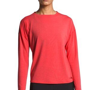 The North Face Workout Novelty Long-Sleeve Top, Coral, Women's Medium